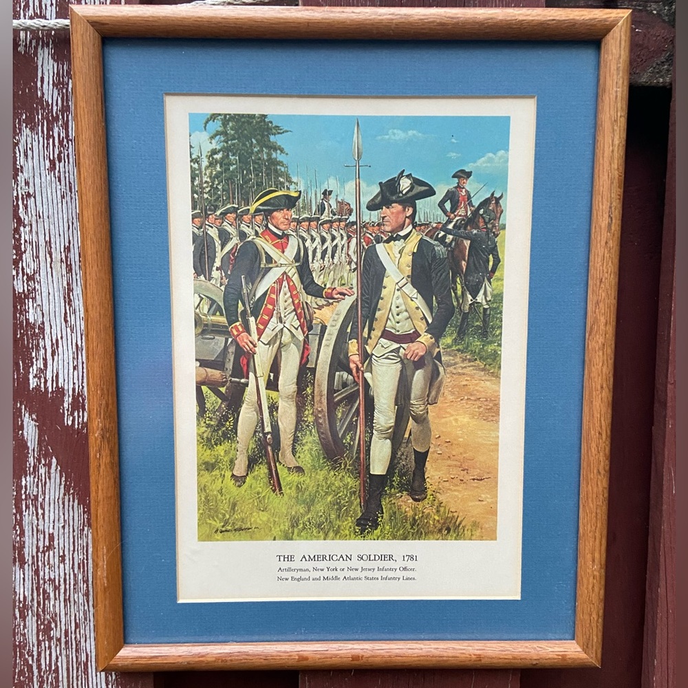 American Soldier Framed Print